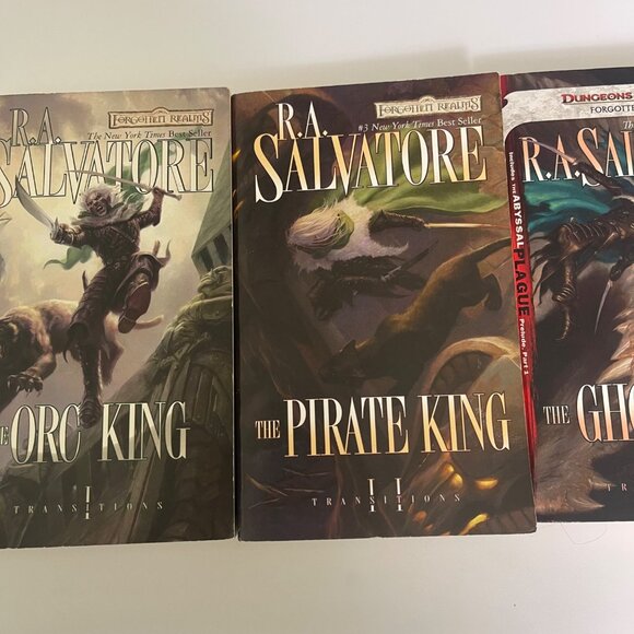 R.A. Salvatore | Transitions Trilogy (Forgotten Realms - Dungeons & Dragons)📚 P - Picture 7 of 7